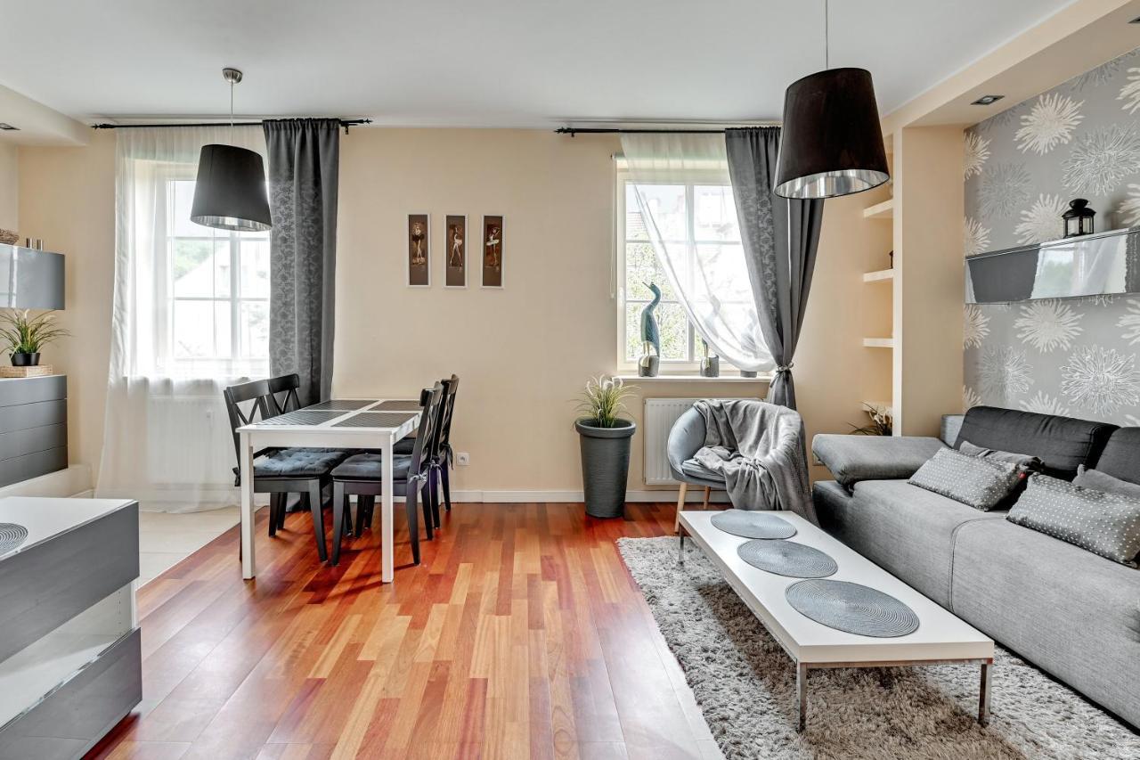 Ferienwohnung Apartament Pod Trzema Niebieskimi Kaczorami Danzig Exterior foto