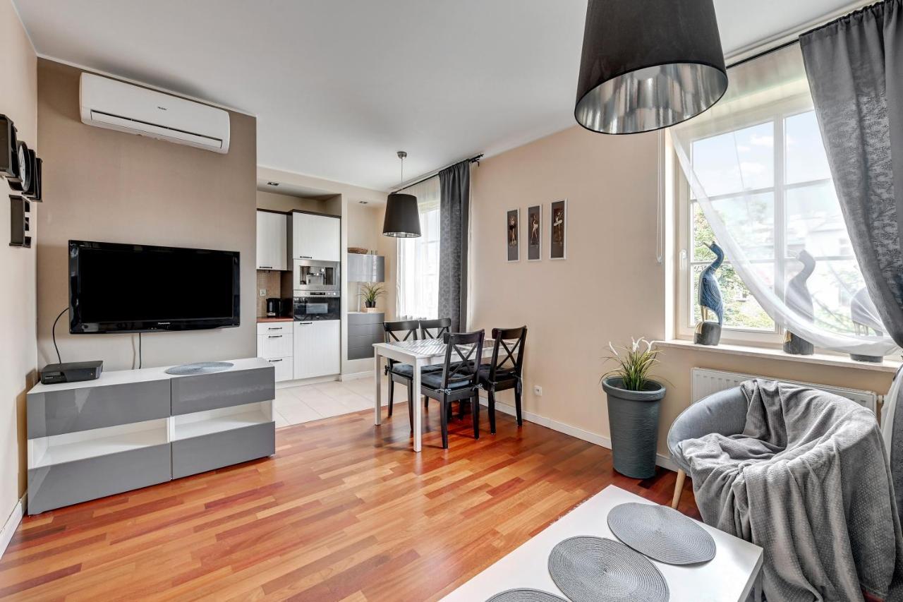 Ferienwohnung Apartament Pod Trzema Niebieskimi Kaczorami Danzig Exterior foto