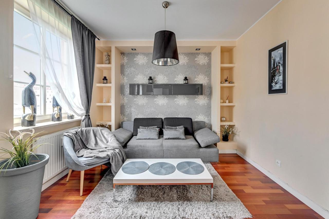 Ferienwohnung Apartament Pod Trzema Niebieskimi Kaczorami Danzig Exterior foto